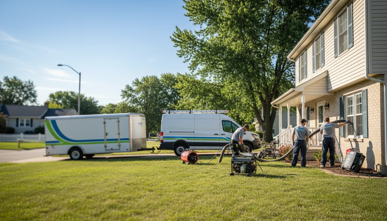 Flooded Basement Restoration And Cleanup With Repair in Maurice, IA near me